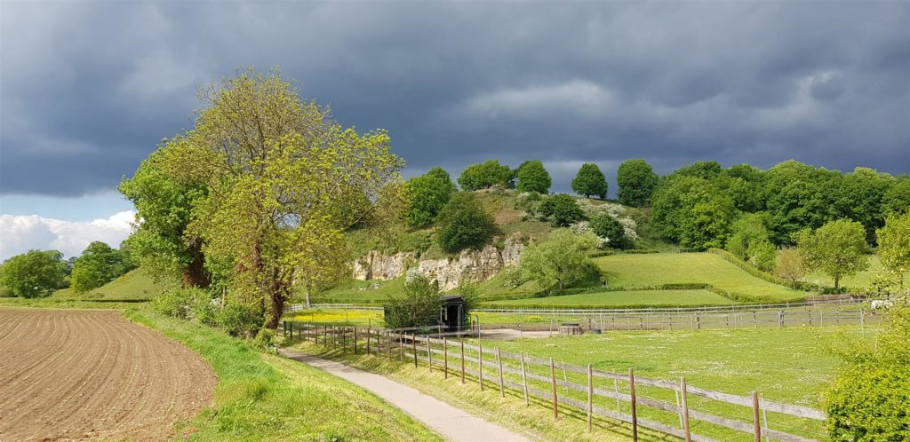 Natura 2000 landschap bij Bemelen foto: lukas van der hijden