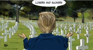 Cartoon "Losers and Suckers" 